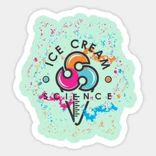 Ice Cream Science Sticker